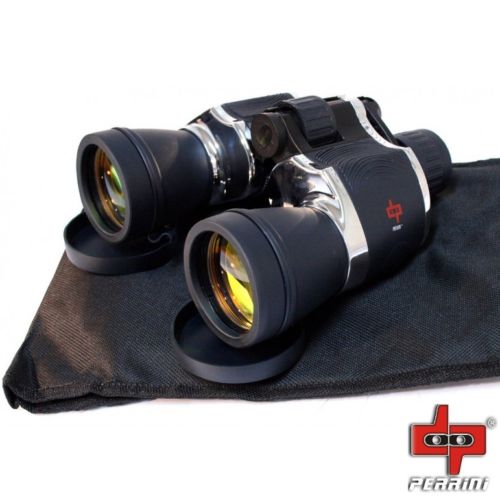 Day/Night 20x60 High Quality Outdoor Chrome Binoculars w/Pouch by Perrini