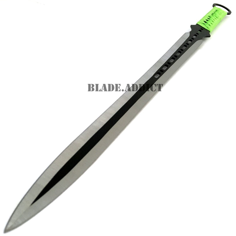 27" Ninja Katana Sword + Throwing Knife Set