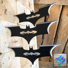 3PC Batman Batarang THROWING KNIFE