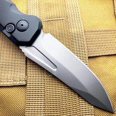 Survival Military Switch Blade Pocket Knife