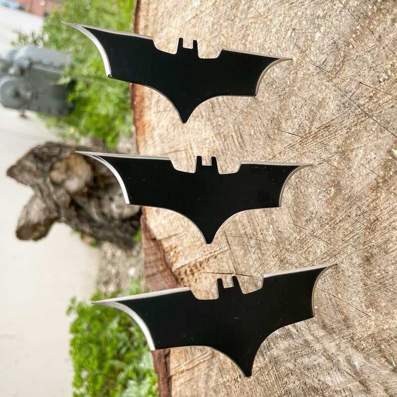 3PC Batman Throwing Bat Knives - BLADE ADDICT