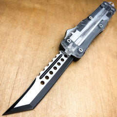 Delta Tanto OTF Auto Knife Clear TOP Transparent