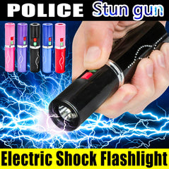 300 Million Volt Lipstick Stun Gun w/ LED Rechargeable Flashlight