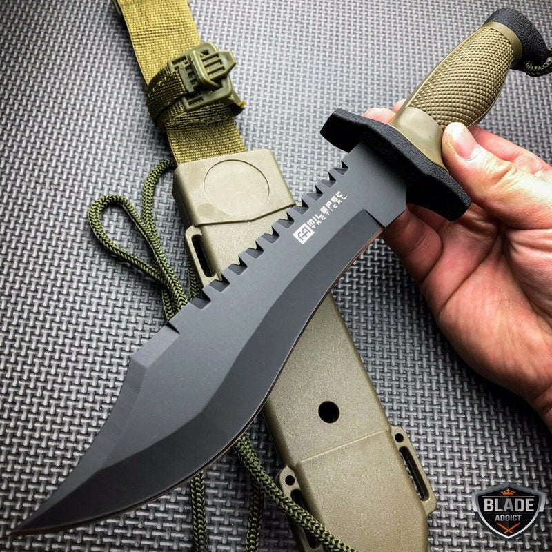 12" Military Survival Fixed Blade