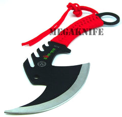 TACTICAL TOMAHAWK THROWING AXE CAMPING HATCHET KNIFE HUNTING ZOMBIE SURVIVAL