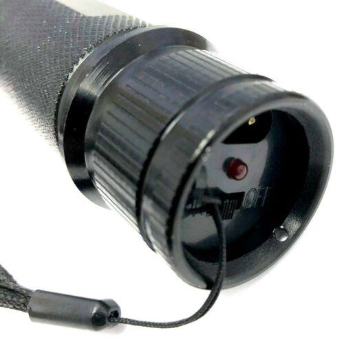 7.25" Military DEFENSE Tactical 10MV Stun Gun Rechargeable LED Flashlight SHOCK - BLADE ADDICT