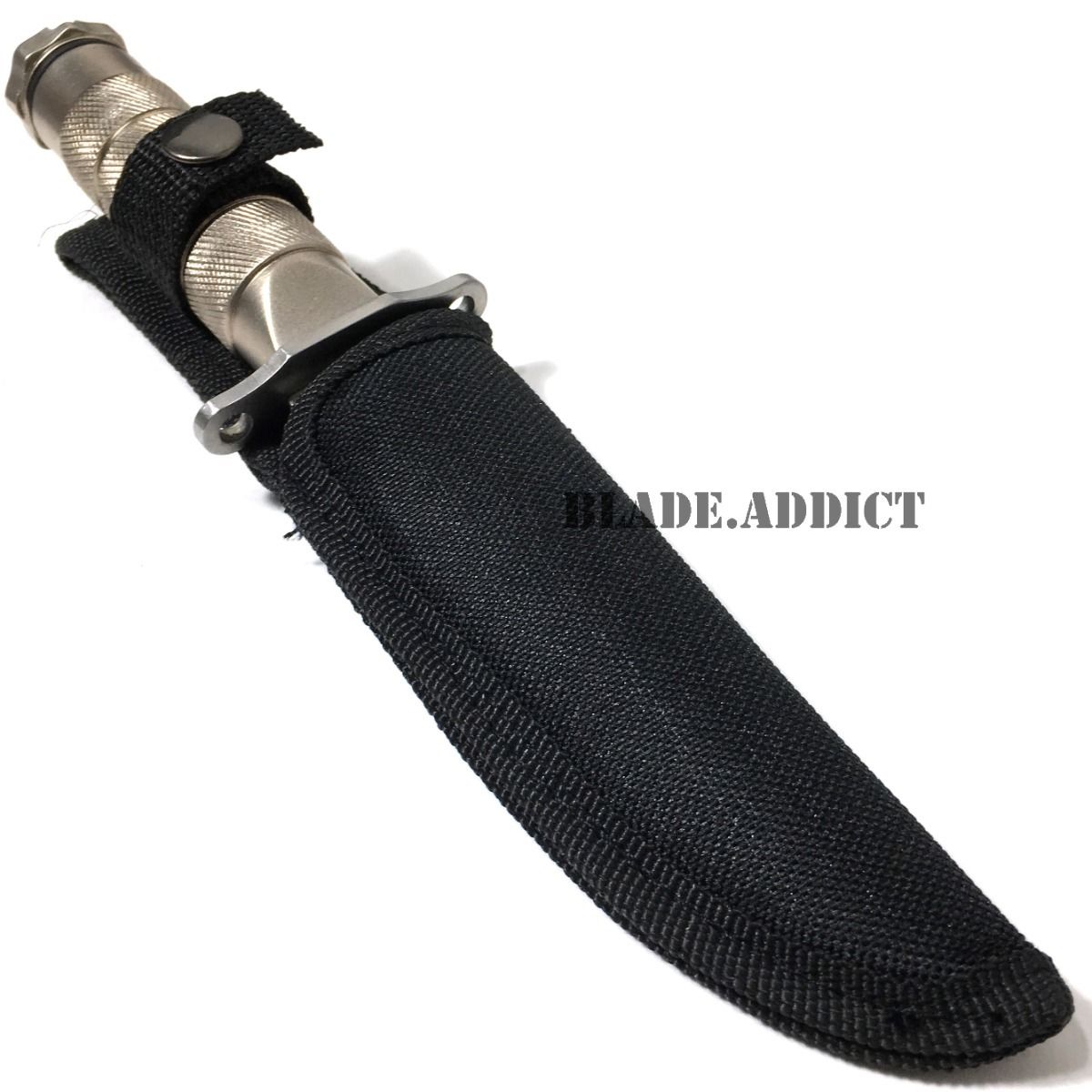 8.25 Tactical Fishing Hunting Knife w/ Sheath Survival Kit Bowie Camp