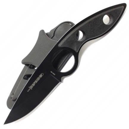 7" TACTICAL MILITARY FIXED BLADE NECK KNIFE w/ SHEATH Boot Camping Pocket