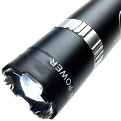 STINGTEC High Power Tactical POLICE  Stun Gun LONG LED Flashlight Shock Torch NEW