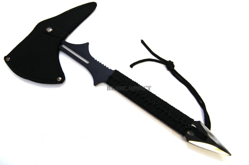 15" Survival Tomahawk Throwing Axe Hatchet