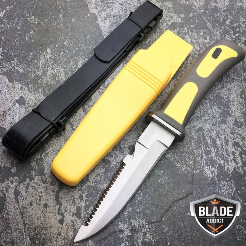 8.5'' Fixed Blade Combat Military Dagger Scuba Diving Fishing Knife