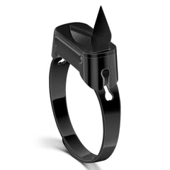 Metal Self Defense Ring Knife - BLADE ADDICT