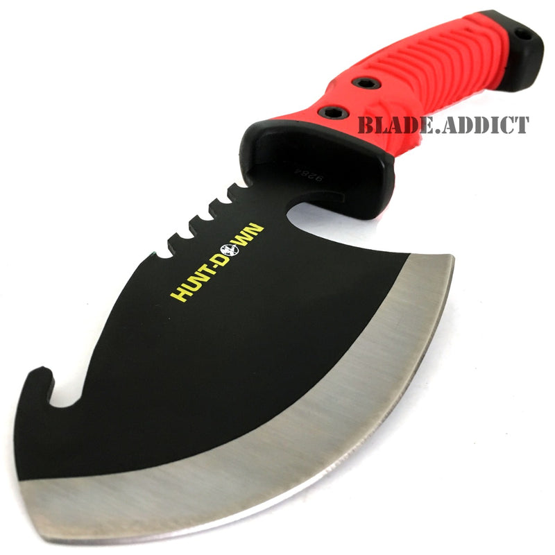 10.5" Throwing Axe Battle Hatchet knife hunting RED