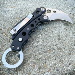 The Predator Karambit Balisong Butterfly Knife - BLADE ADDICT