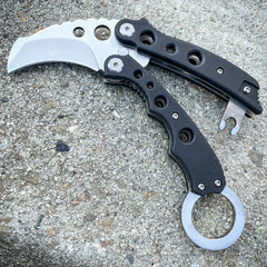 The Predator Karambit Balisong Butterfly Knife - BLADE ADDICT