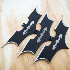 3PC Batman Batarang THROWING KNIFE