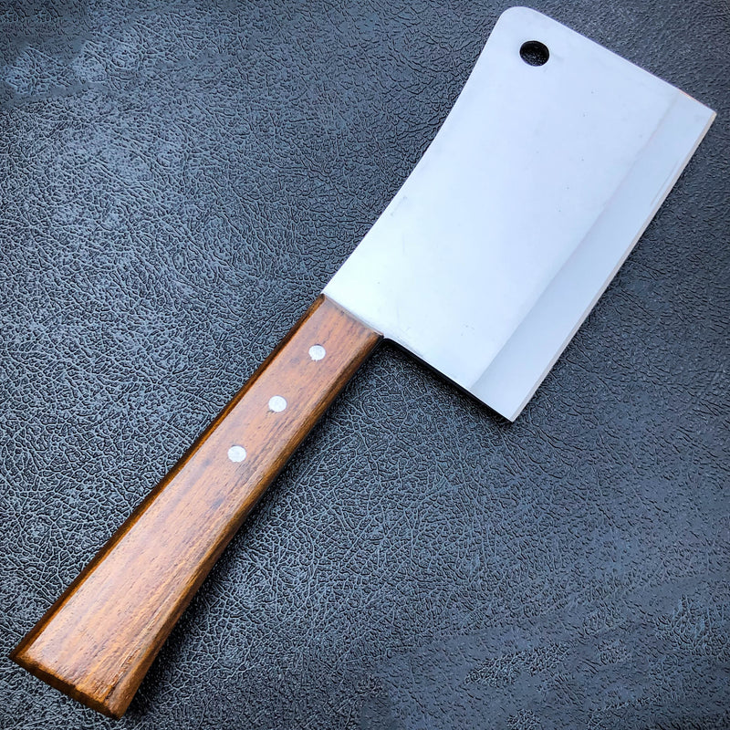 12 MEAT CLEAVER CHEF BUTCHER KNIFE Stainless Steel Chopper Full