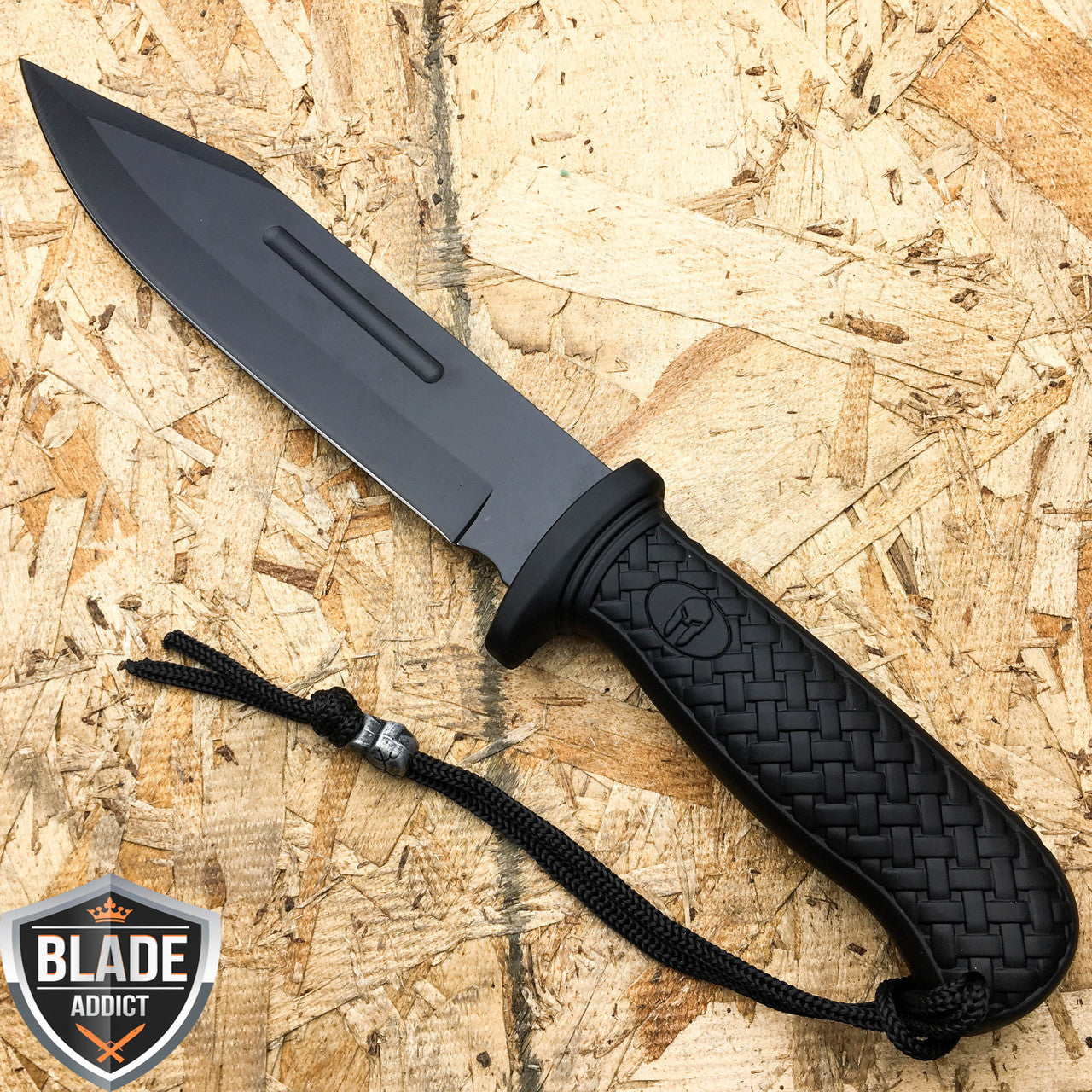 8PC BLACK REAPER TACTICAL KNIFE SET - MEGAKNIFE