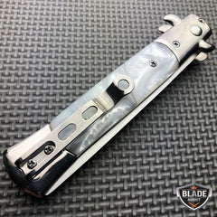 Automatic Tactical Switch Blade Comb Pocket Knife