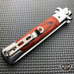 Automatic Tactical Switch Blade Comb Pocket Knife