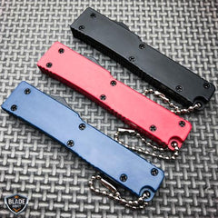 Fire Dept Police Tactical Micro OTF Pocket Knife