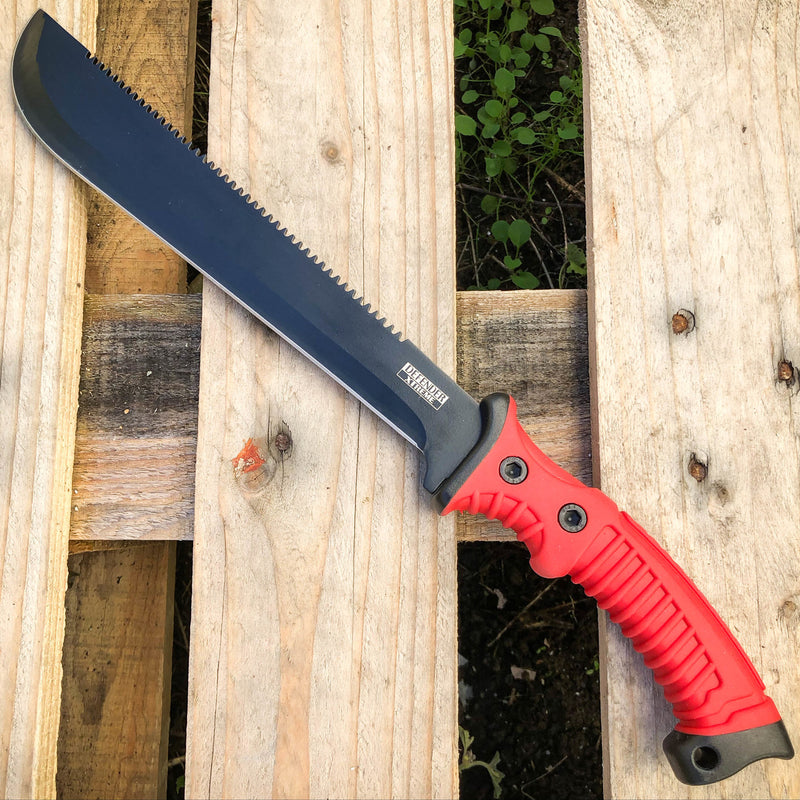 15.5" Hunting Survival Fixed Blade Machete Knife