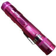 STINGTEC Tactical Stun Gun HIGH POWER Metal Rechargeable LED Flashlight - PINK - BLADE ADDICT