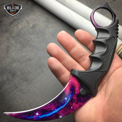 CSGO Karambit Neck Knife - Galaxy Black