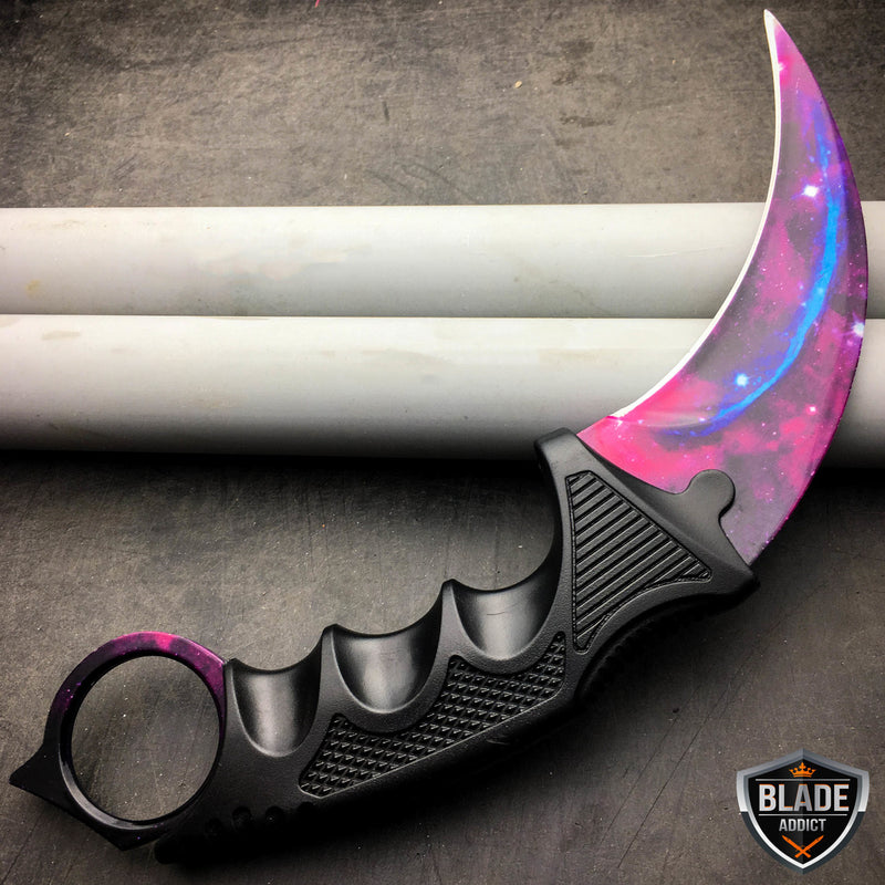 CSGO Karambit Neck Knife - Galaxy Black