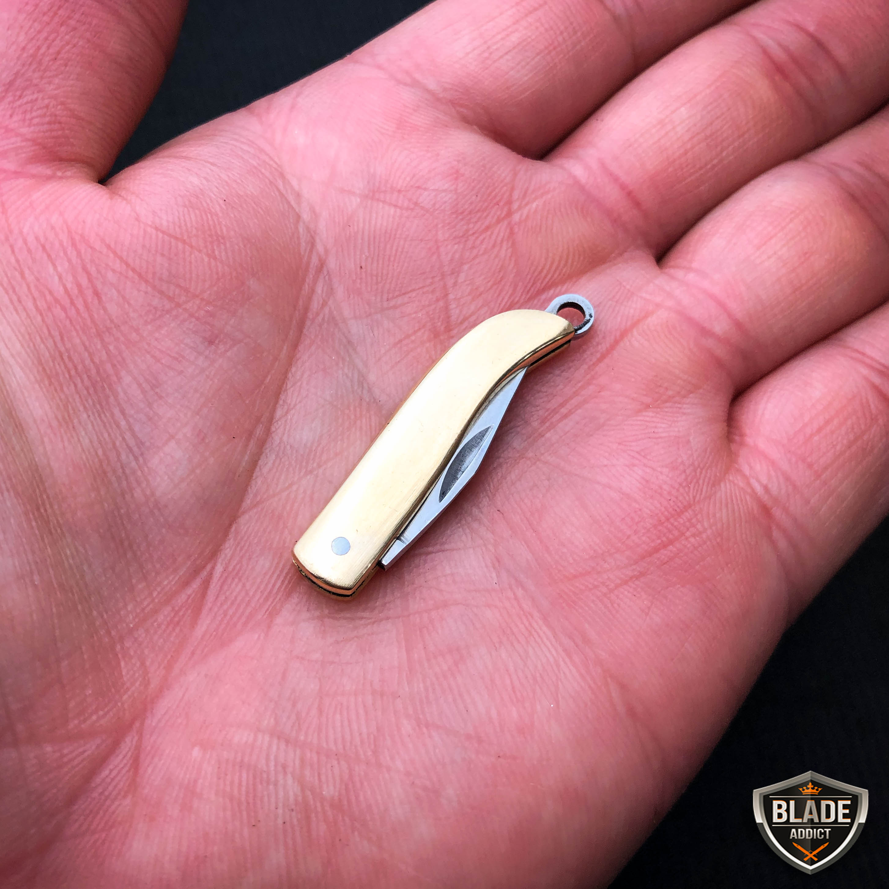 World's Smallest Working Folding Pocket Knife Mini