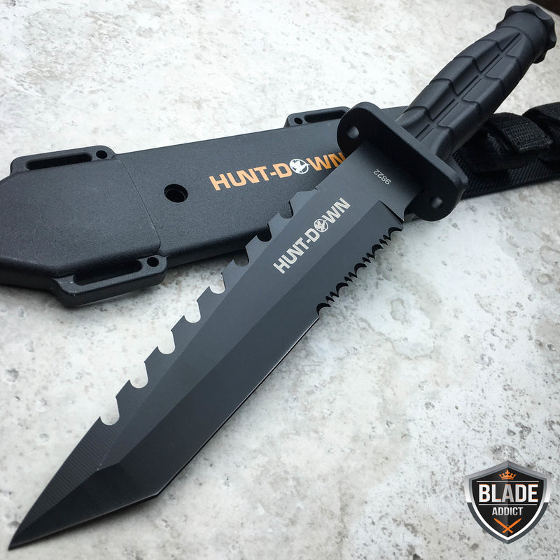 12" Survival Fixed Blade Knife