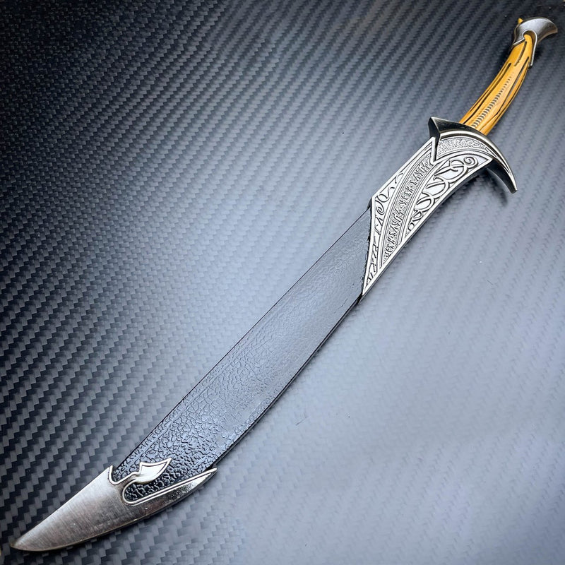 11.5" Lord Of The Rings LOTR Medieval Fantasy Dagger Legolas Knife Blade - BLADE ADDICT