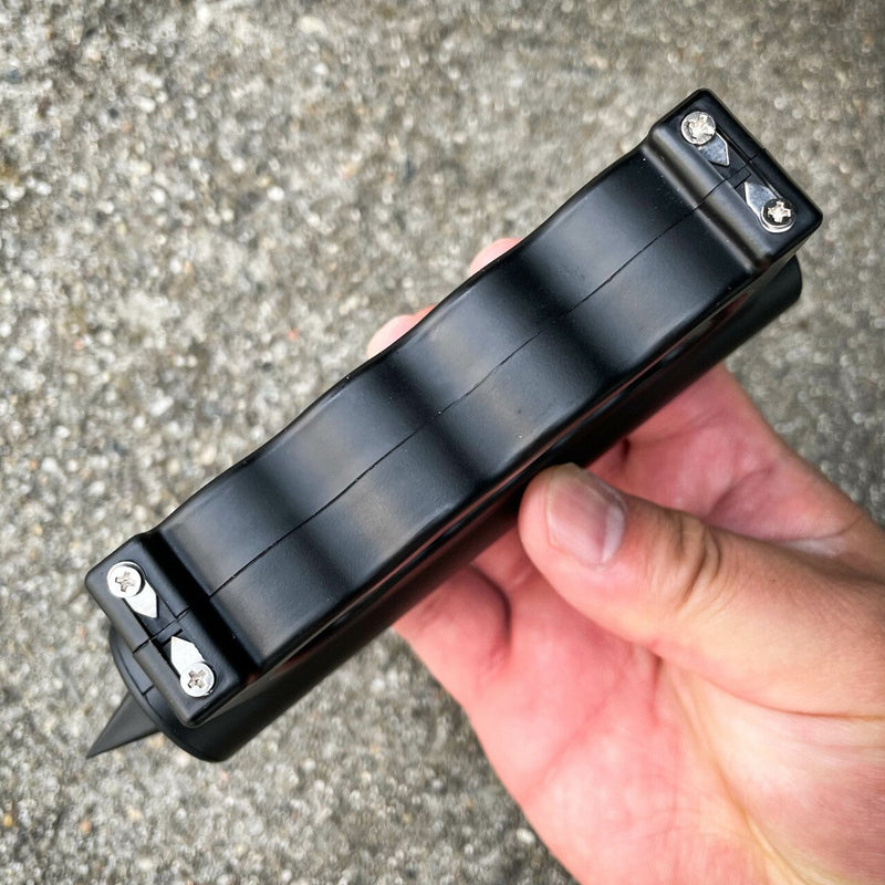 Double Down 23,000,000 Knuckle Stun Gun w/ Light - BLADE ADDICT