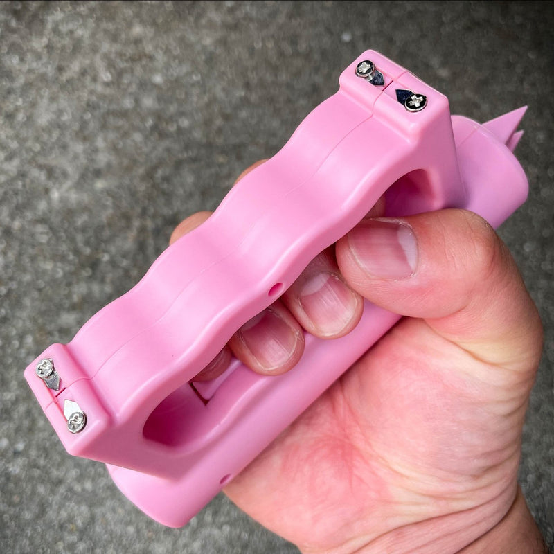 Double Down 23,000,000 Knuckle Stun Gun w/ Light - BLADE ADDICT