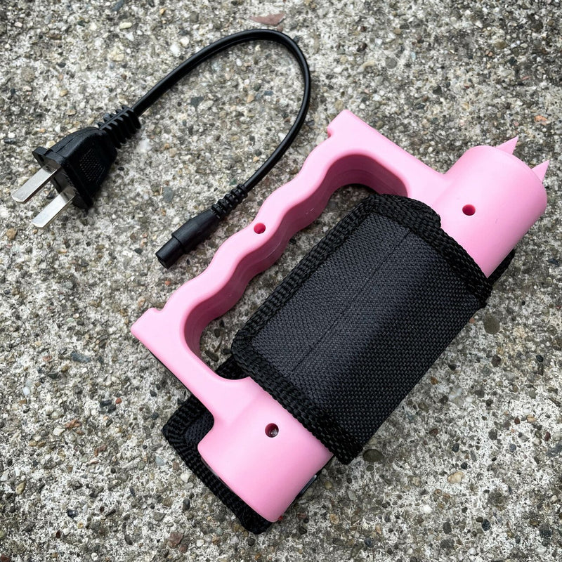 Double Down 23,000,000 Knuckle Stun Gun w/ Light - BLADE ADDICT