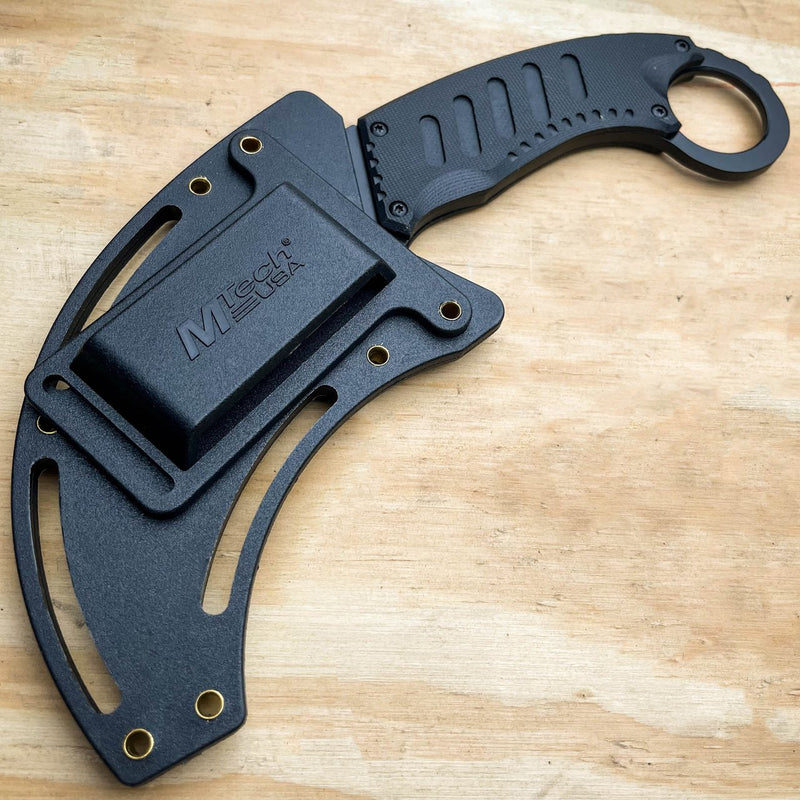 8" Military Tactical G10 Karambit - BLADE ADDICT