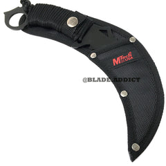 MTECH TACTICAL COMBAT KARAMBIT KNIFE SURVIVAL HUNTING BOWIE Fixed Blade w/ SHEATH NEW