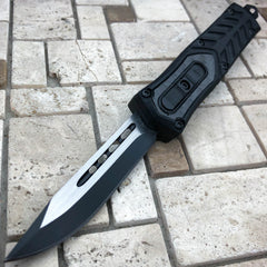 Everyday Carry Carbon Fiber Mini OTF Knife