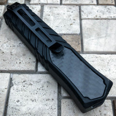 Everyday Carry Carbon Fiber Mini OTF Knife