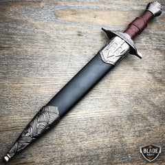 Dark Assassin Medieval Trinity Trident FIXED BLADE Renaissance Dagger Knife NEW