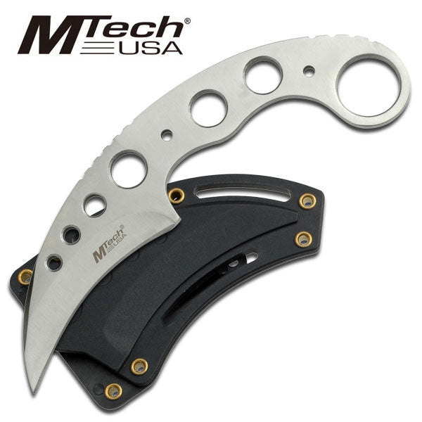 7" MTECH Military Tactical Karambit Hunting Skinner Hawkbill Neck Knife Claw Dagger