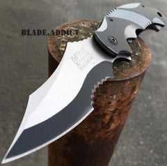 MEGAKNIFE EXTREME BALLISTIC ARMY Tactical Military Spring Assisted OPEN Pocket Knife
