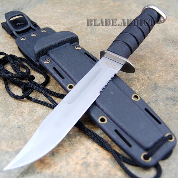 12" Military Combat Fixed Blade