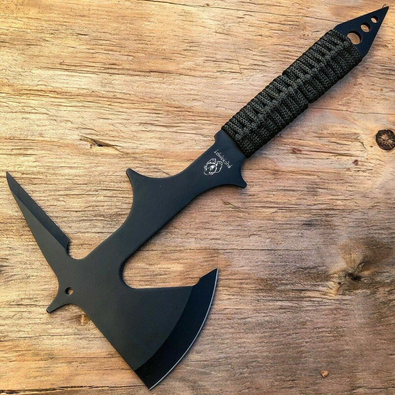 15" Buckshot Tomahawk Throwing Axe - BLADE ADDICT