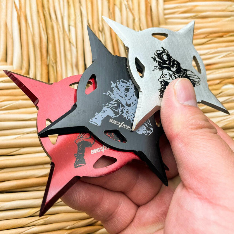 Perfect Point Ninjutsu Shuriken Throwing Stars - BLADE ADDICT