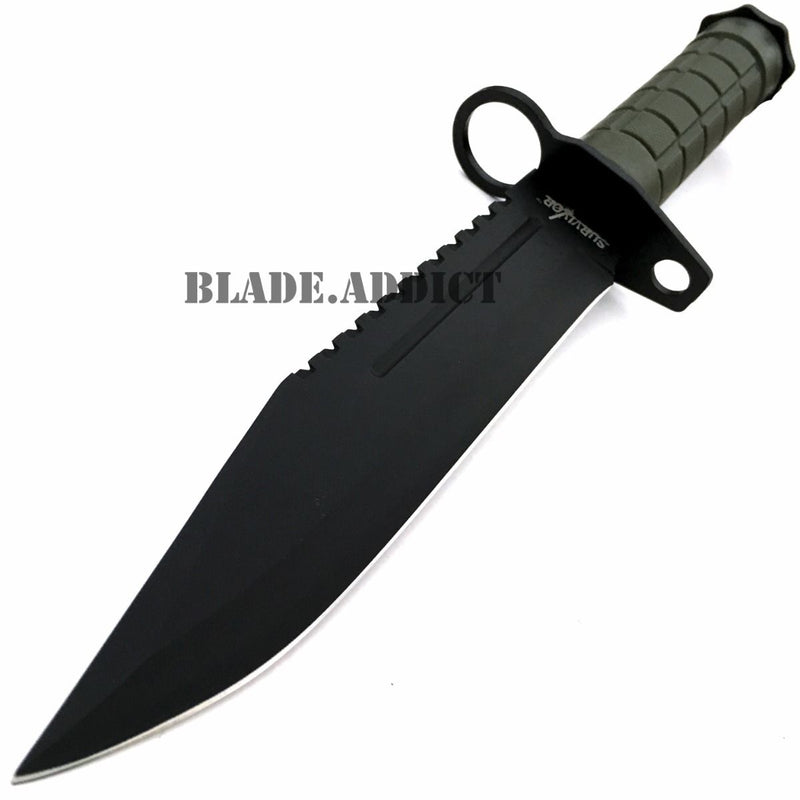 12" Military Survival Fixed Blade