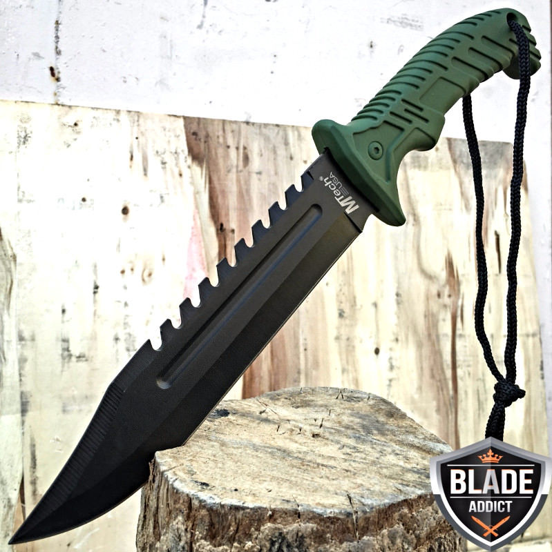 13" Military Army Fixed Blade