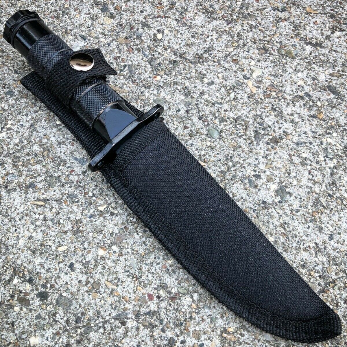 8.5 Tactical Fishing Hunting Survival Knife w/ Sheath Bowie Survival