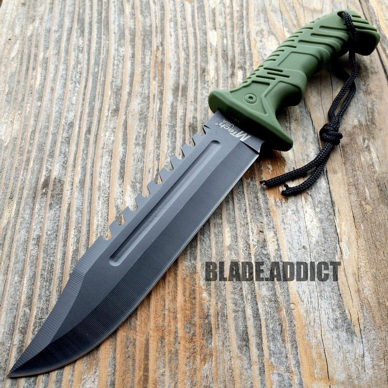 13" Military Army Fixed Blade